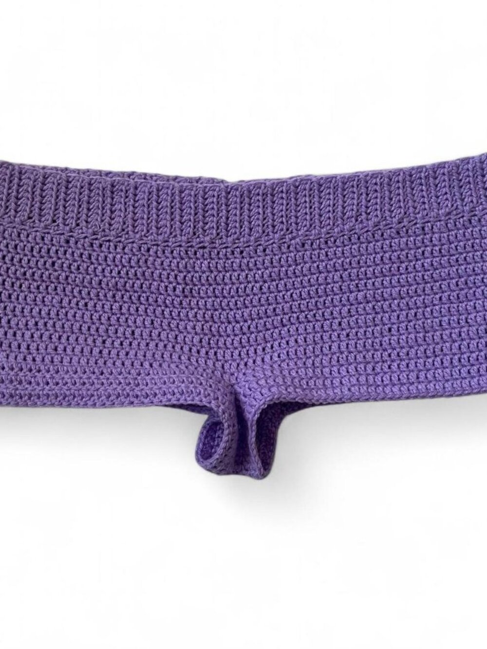 Small Purple crochet Booty Shorts bikini shorts Lounge Shorts #beachwear #small